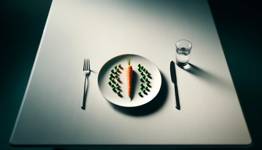 illustratie bij blog: Minimalisme en gevarieerd eten: gaat dat samen?