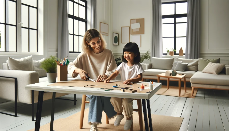 illustratie bij blog: Minimalisme en kinderen: kies een speelse invalshoek