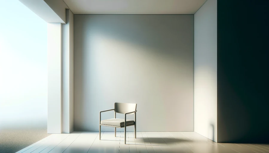 illustratie bij blog: Vijf tips voor een minimalistisch interieur: eenvoud ontmoet stijl